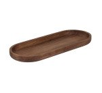 plat oblong en acacia 42x17x3 cm