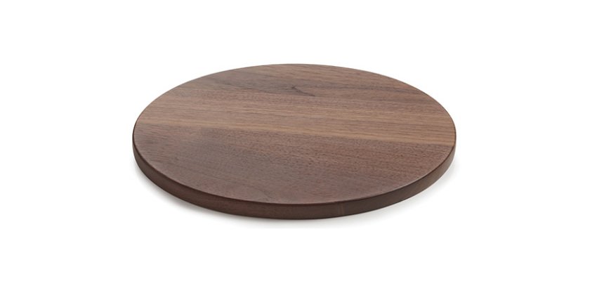 plateau rond en noyer ø 20 cm