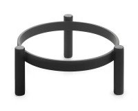 réhausse ronde en métal noir mat ø24 H10 cm