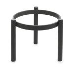 réhausse ronde en métal noir mat ø24 H18 cm