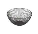 Corbeille à fruits 25 cm Noire - Wire