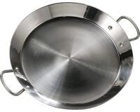 plat inox à paëlla 36 cm