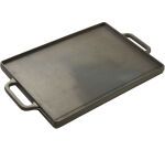 plancha/grill rectangulaire réversible 50 x 35 cm