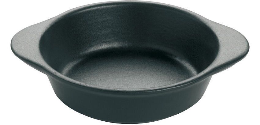 Le Chasseur plat rond creux noir 15 cm