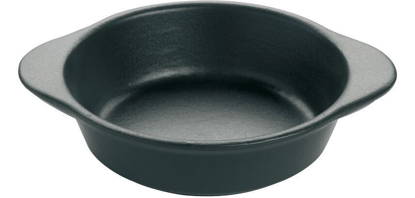 Le Chasseur plat rond creux noir 15 cm