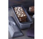 Le Chasseur terrine avec couvercle noire 32 cm