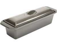 Le Chasseur terrine avec couvercle noire 32 cm