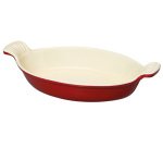 Le Chasseur plat ovale rouge 27,5 cm