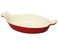 Le Chasseur plat ovale rouge 27,5 cm