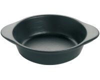Le Chasseur plat rond creux noir 18 cm