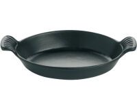 Le Chasseur plat ovale noir 20 cm