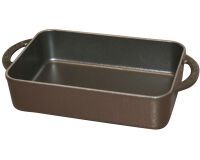 Le Chasseur mini-plat rectangulaire noir  23 x 12 cm
