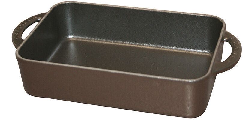 Le Chasseur mini-plat rectangulaire noir  23 x 12 cm