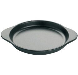 Le Chasseur plat à oeufs rond noir 16 cm