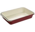 Le Chasseur plat à rôtir rouge 40 x 25 cm