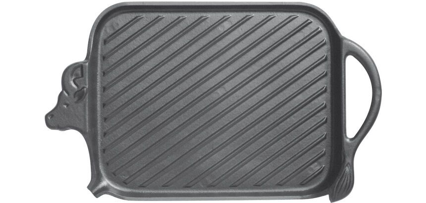 Le Chasseur grill rectangulaire ""beef"" 37 x 22 cm
