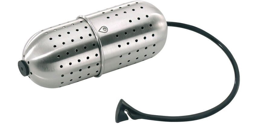 boule à condiments inox  12 x 4.5 cm