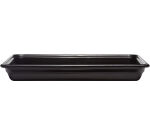 bac GN 1/1 700 cl 53 x 32,5 cm noir satiné