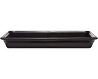 bac GN 1/1 700 cl 53 x 32,5 cm noir satiné