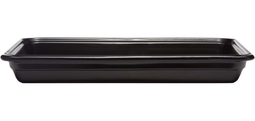 bac GN 1/1 700 cl 53 x 32,5 cm noir satiné