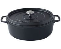 Invicta mijoteuse ovale noire 35 x 28 cm