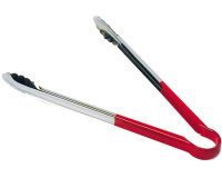 pince feuille de chêne inox manche rouge 24 cm