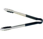 pince feuille de chêne inox manche noir 24 cm
