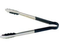 pince feuille de chêne inox manche noir 24 cm
