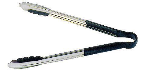pince feuille de chêne inox manche noir 24 cm