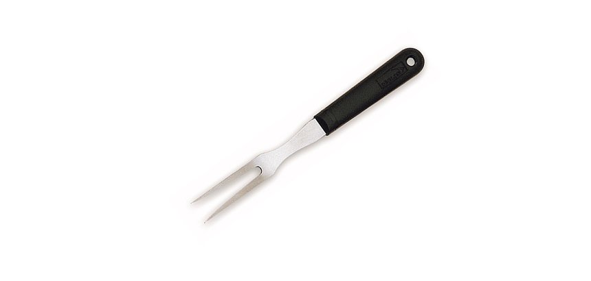 fourchette inox Stop'glisse courbée 20 cm
