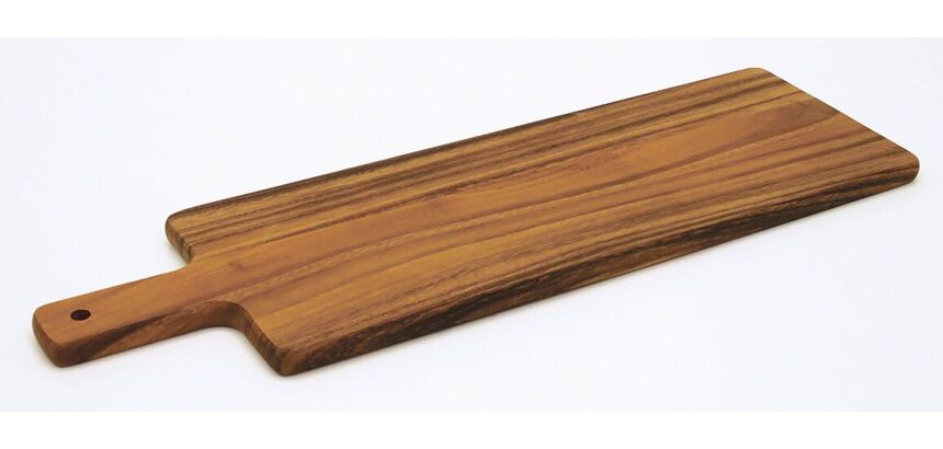 Pintch'o méga planche acacia avec poignée 50 x 15 cm