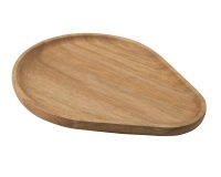 plateau acacia forme goutte 20x16 cm