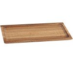 plateau acacia rectangulaire  25 x 12 cm