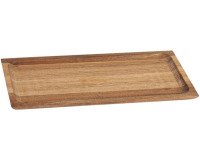 plateau acacia rectangulaire  25 x 12 cm