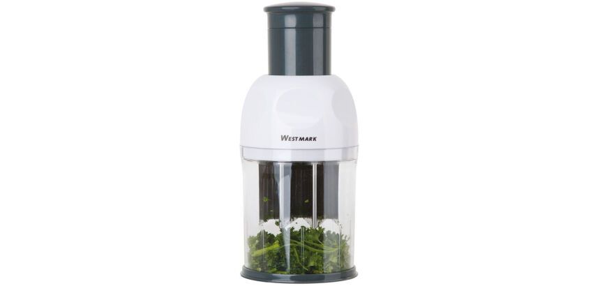 hachoir à main rotatif herbes et oignons