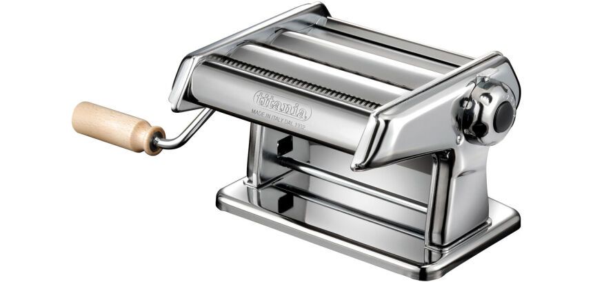 machine à pâtes manuelle titania acier chromé