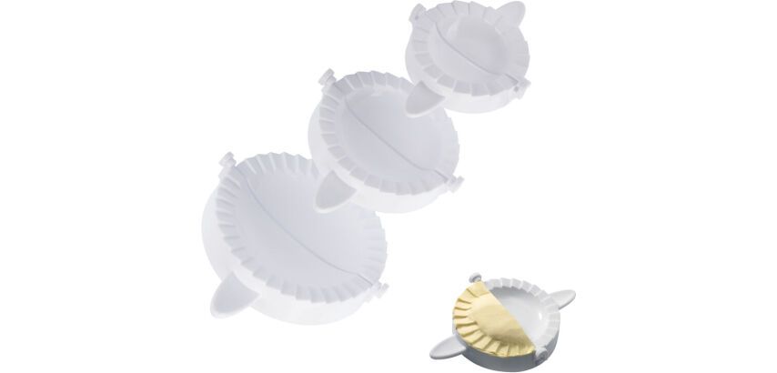 set de 3 moules à raviolis et mini-calzones