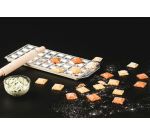 Raviolamp plaque 27x10,5 cm de 24 raviolis carrés