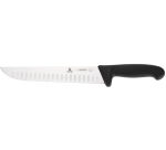Giesser couteau de boucher alvéolé manche noir 23 cm
