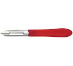 éplucheur inox manche rouge 6.5 cm