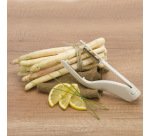 éplucheur à asperges double polyamide blanc