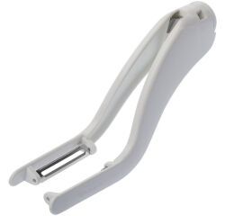 éplucheur à asperges double polyamide blanc