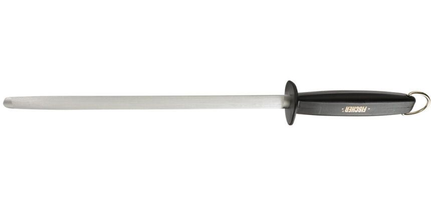 fusil à aiguiser mèche ovale de 30 cm