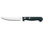 couteau steak bout rond manche à deux rivets