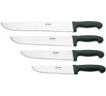 Ecoline couteau de boucher manche noir 31.5 cm