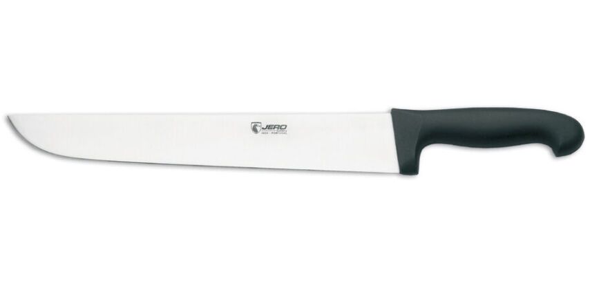 Ecoline couteau de boucher manche noir 31.5 cm