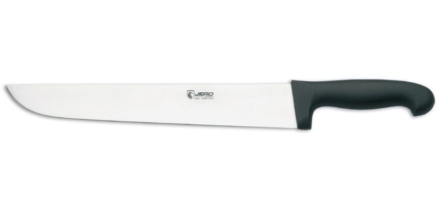 Ecoline couteau de boucher manche noir 31.5 cm