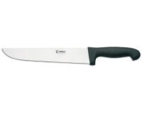Ecoline couteau de boucher manche noir 26 cm