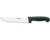 Ecoline couteau de boucher manche noir 20 cm