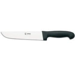 Ecoline couteau de boucher manche noir 20 cm